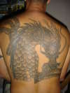 backdragon tattoo