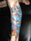 biomorphic tattoo