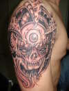 bioskull tattoo