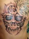 skeleton tattoo