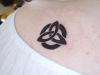 Trinity knot tattoo