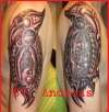 biomorphic tattoo