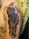 shinigami/reaper tattoo