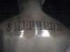 last name tattoo