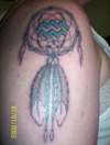 Dream catcher tattoo
