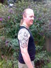 Celtic La Tene style tattoo