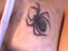 My custom spider tattoo