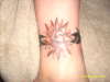 sun and moon tribal tattoo