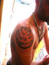 guys spiral tattoo