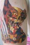 Zombie Wolverine tattoo