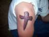 Cross tat tattoo