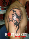 Skull tattoo by Reynold