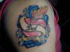 Cross & Heart tattoo