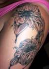 flowers tattoo