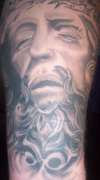 jesus not done tattoo
