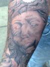 Jesus tattoo