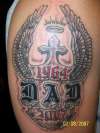 Rip Dad tattoo