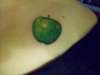 The Apple Records logo tattoo