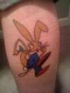 blink 182 bunny tattoo