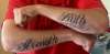 Strength/Faith tattoo