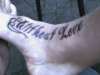 Without Love We Perish #1 tattoo
