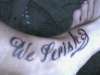 Without Love We Perish #2 tattoo