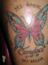 Dedicated to my daughter tattoo
