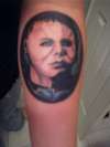 Michael Myers tattoo