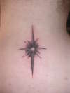 Sparkle on neck tattoo