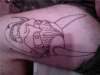 japanease mask tattoo