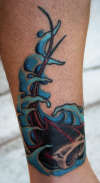 Mantaray tattoo