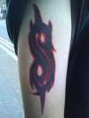 my slipknot S tattoo