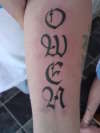 owen tattoo