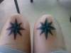8 points nautical stars tattoo