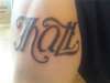 love/hate tattoo