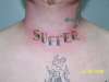 suffer tattoo