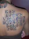Hieroglyphs tattoo