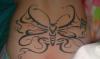 Tribal Butterfly tattoo