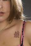 kanji- daughter tattoo