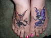 Amy Brown fairies tattoo