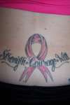 Breast Cancer Awareness tattoo