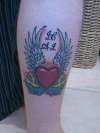 Heart & Wings tattoo