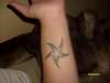 green star tattoo