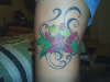 frogs&flowers tattoo