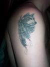 Wolf tattoo