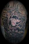 skull icp lotus tattoo