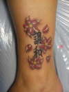 Cherry Blossoms & Harmony tattoo