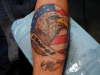 Americana Eagle tattoo
