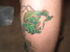 Ninja Turtles Leg Sleeve tattoo