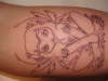line tattoo